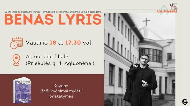 Knygos „365 įkvėpimai mylėti“ pristatymas