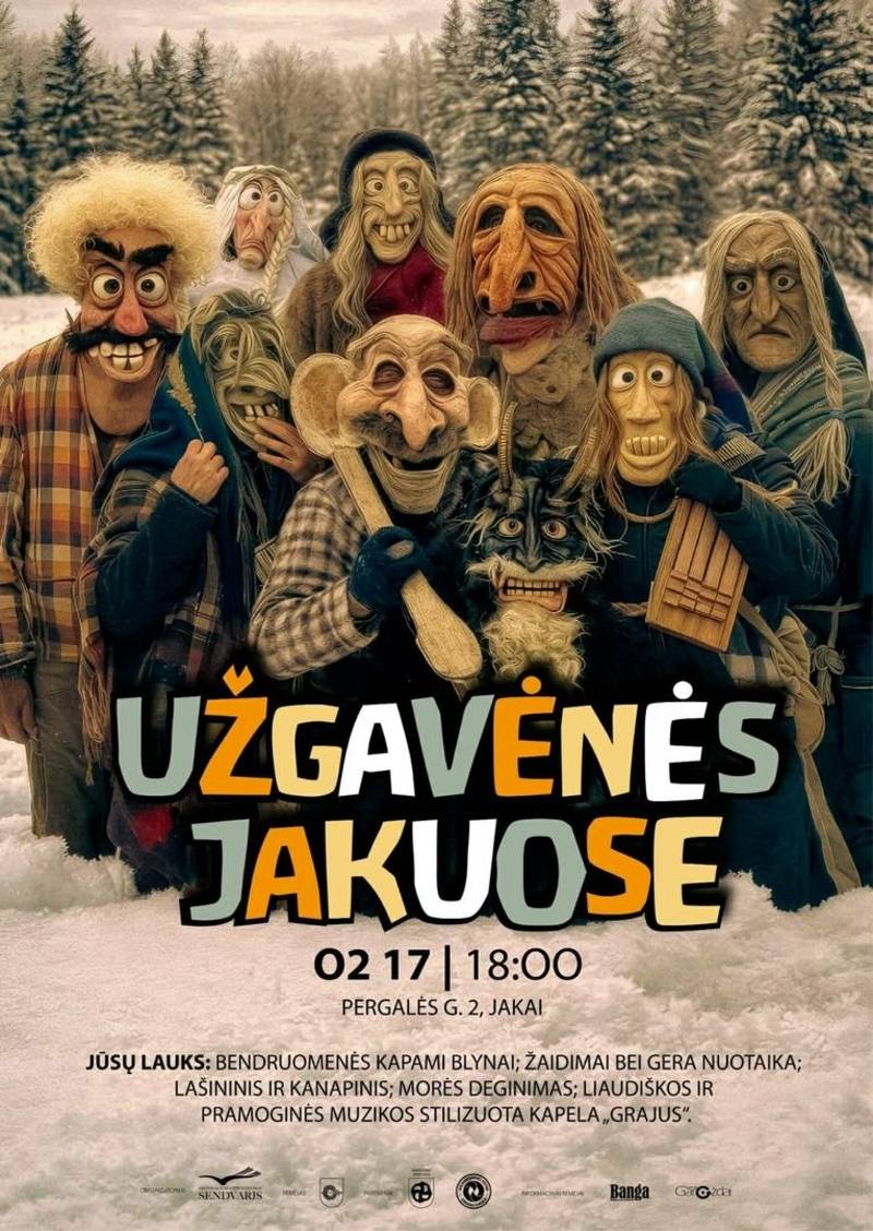 Užgavėnių šventė Jakuose