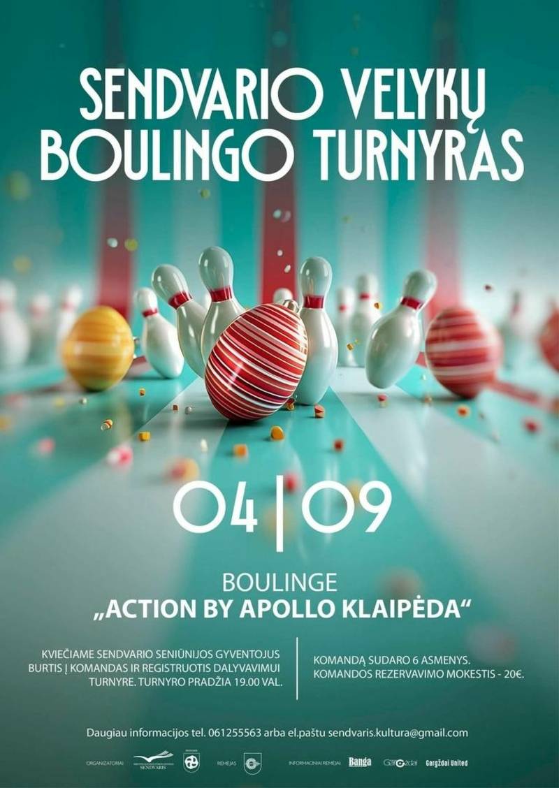 Sendvario Velykų boulingo turnyras