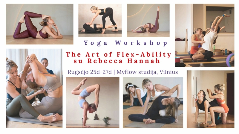 Yoga Workshop: The Art of Flex-Ability su Rebecca Hannah