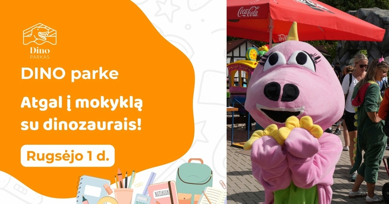 Atgal į mokyklą su dinozaurais!