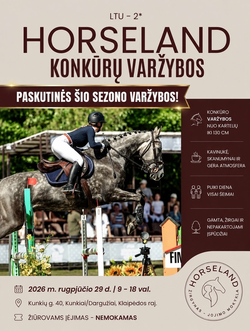 HORSELAND KONKŪRŲ VARŽYBOS