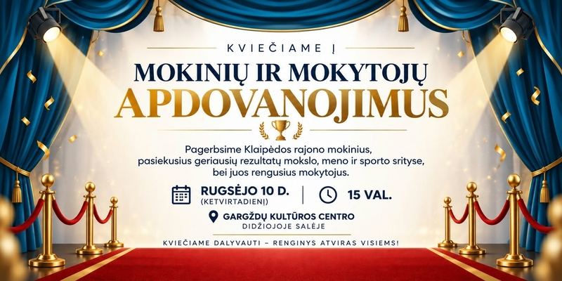 Mokinių ir mokytojų apdovanojimai