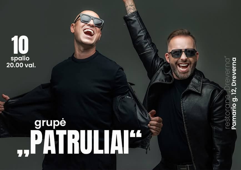 Grupės „Patruliai“ koncertas
