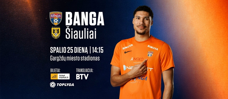 FK Gargždų Banga - Šiauliai