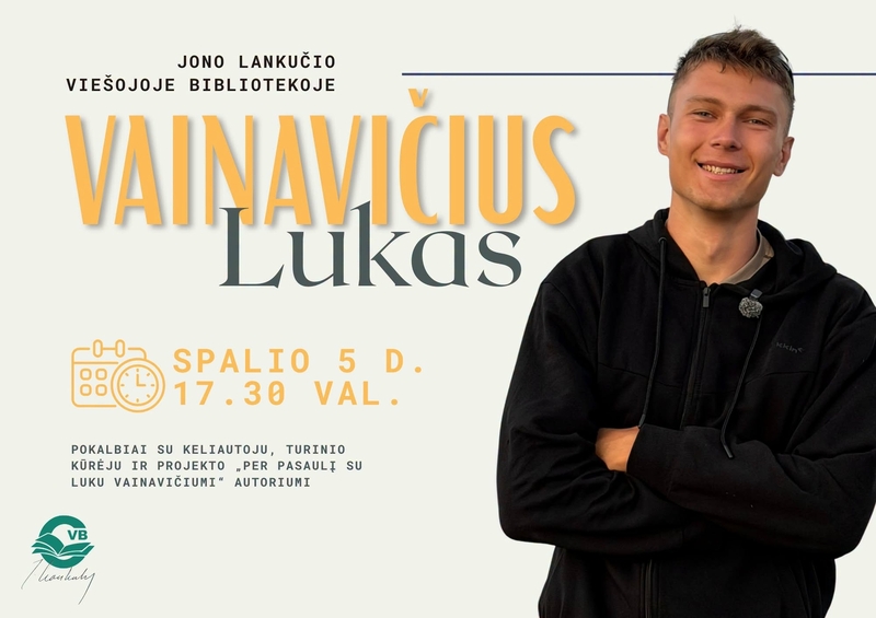 Susitikimas su Luku Vainavičiumi