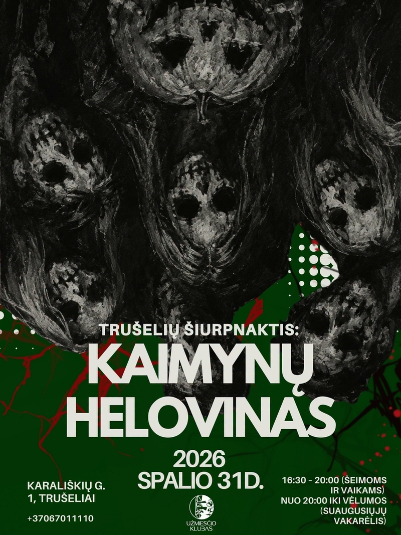 TRUŠELIŲ ŠIURPNAKIS REZIDENCIJOJE