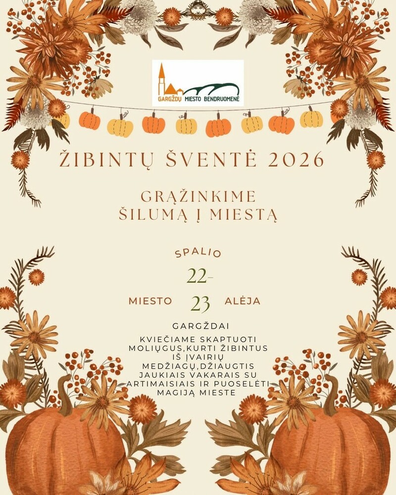 Žibintų šventė 2026. Gargždai