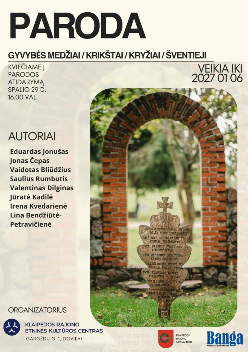Paroda „Gyvybės medžiai / Krikštai / Kryžiai / Šventieji“