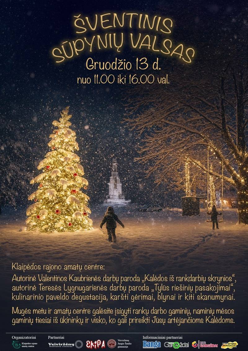 Šventinis sūpynių valsas - amatininkų mugė