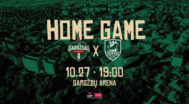 KMT: GARGŽDŲ „GARGŽDAI“ - TAURAGĖS „TAURAGĖ“