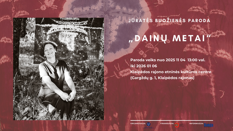 Jūratės Buožienės paroda „Dainų metai“