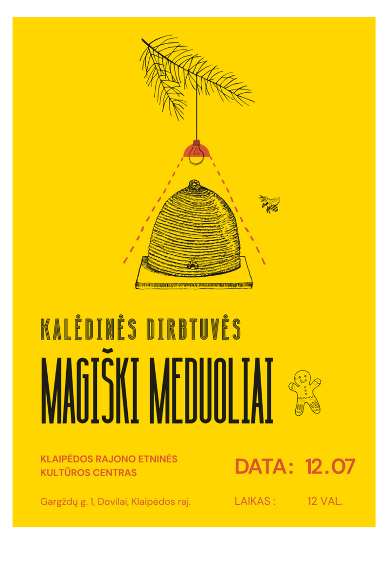 Magiškų meduolių dirbtuvėlės