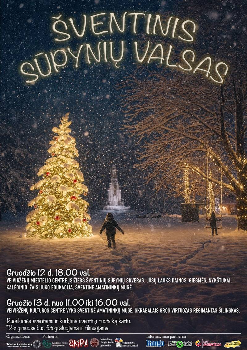 Šventinis sūpynių valsas Veiviržėnuose