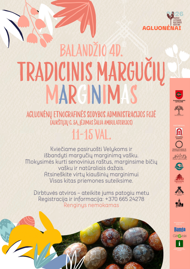 TRADICINIS MARGUČIŲ MARGINIMAS 