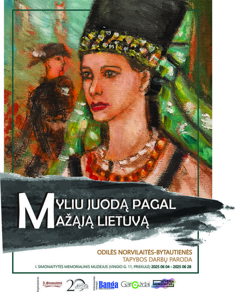 Odilės Norvilaitės-Bytautienės tapybos darbų paroda „Myliu juodą pagal Mažąją Lietuvą“