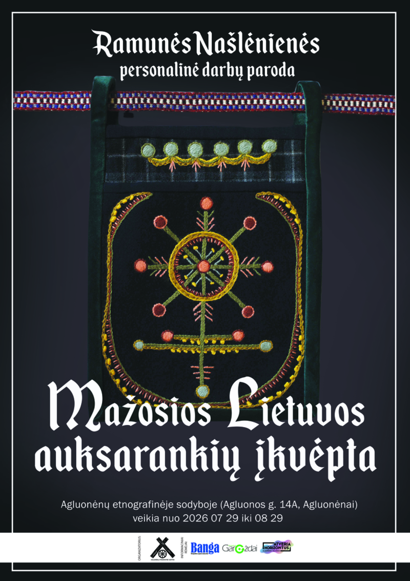 Ramunės Našlėnienės personalinių darbų parodoje „Mažosios Lietuvos auksarankių įkvėpta“