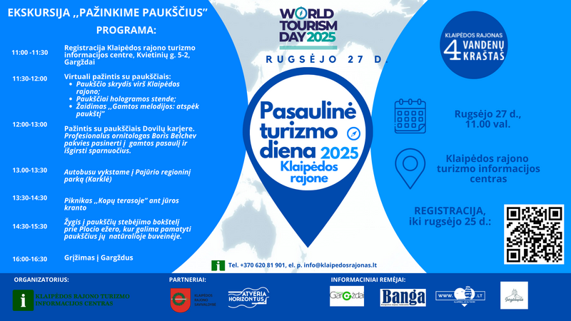 Ekskursija ,,Pažinkime paukščius"