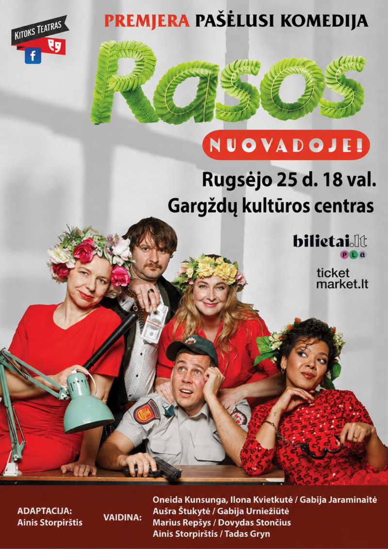 Pašėlusi komedija. Rasos nuovadoje