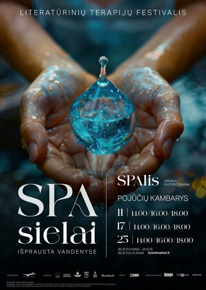 Festivalio ,,SPA sielai. Išprausta vandenyse" pojūčių kambarys