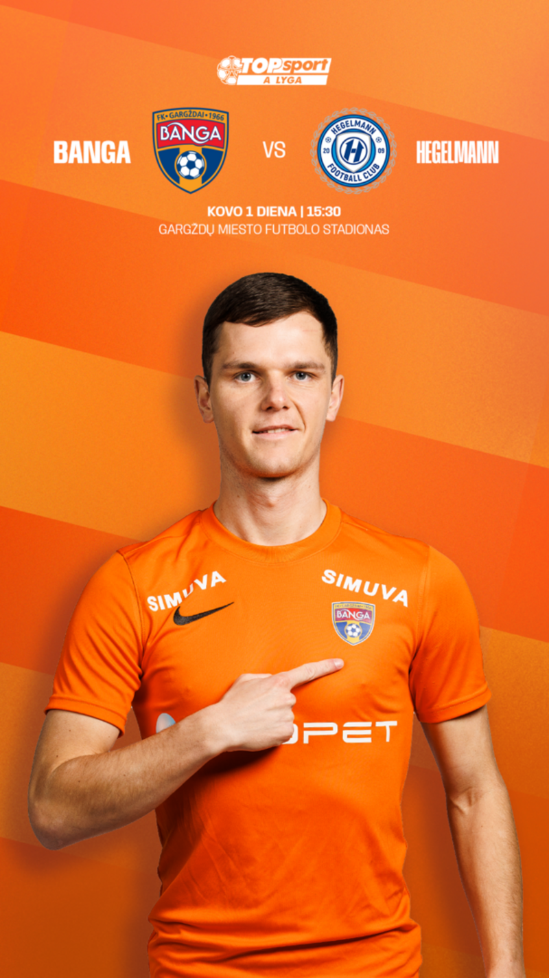 Futbolo varžybos Banga - Hegelmann