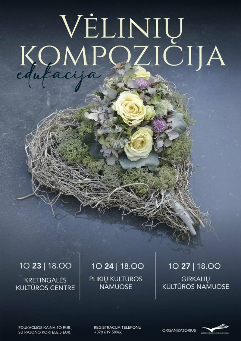Vėlinių edukacija Kretingalėje