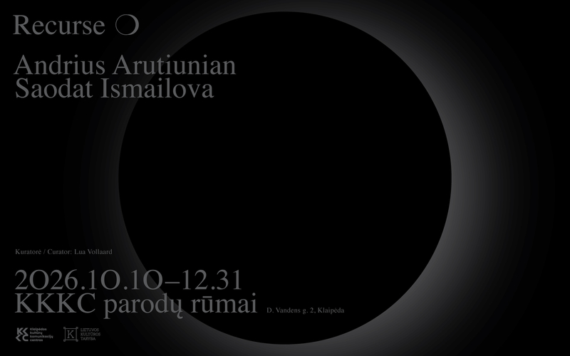 Andriaus Arutiuniano ir Saodat Ismailovos paroda „Rekursija ❍“