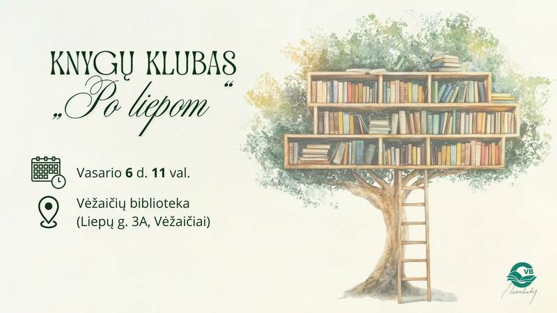 Vėžaičių knygų klubo „Po liepom“ susitikimas