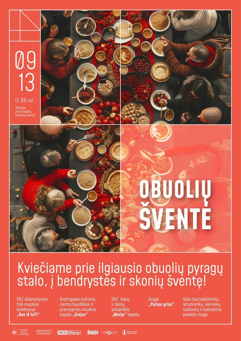 Ilgiausias obuolių pyragų stalas – bendrystės ir skonių šventė!
