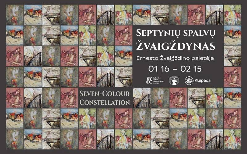 Ernesto Žvaigždino paroda „Septynių spalvų žvaigždynas“ 