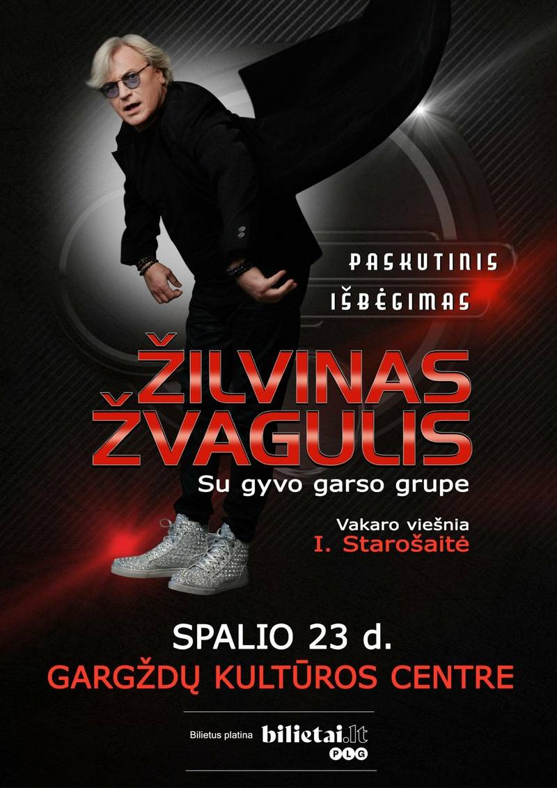 Žilvinas Žvagulis „Paskutinis išbėgimas“ su gyvo garso grupe